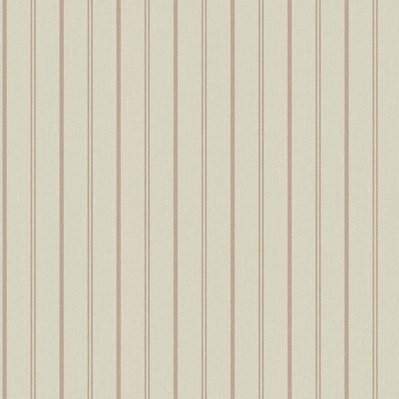 4718 Woodland Stripe Beige and Red Wallpaper by Boråstapeter