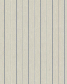 4719 Woodland Stripe Beige and Blue Wallpaper by Boråstapeter