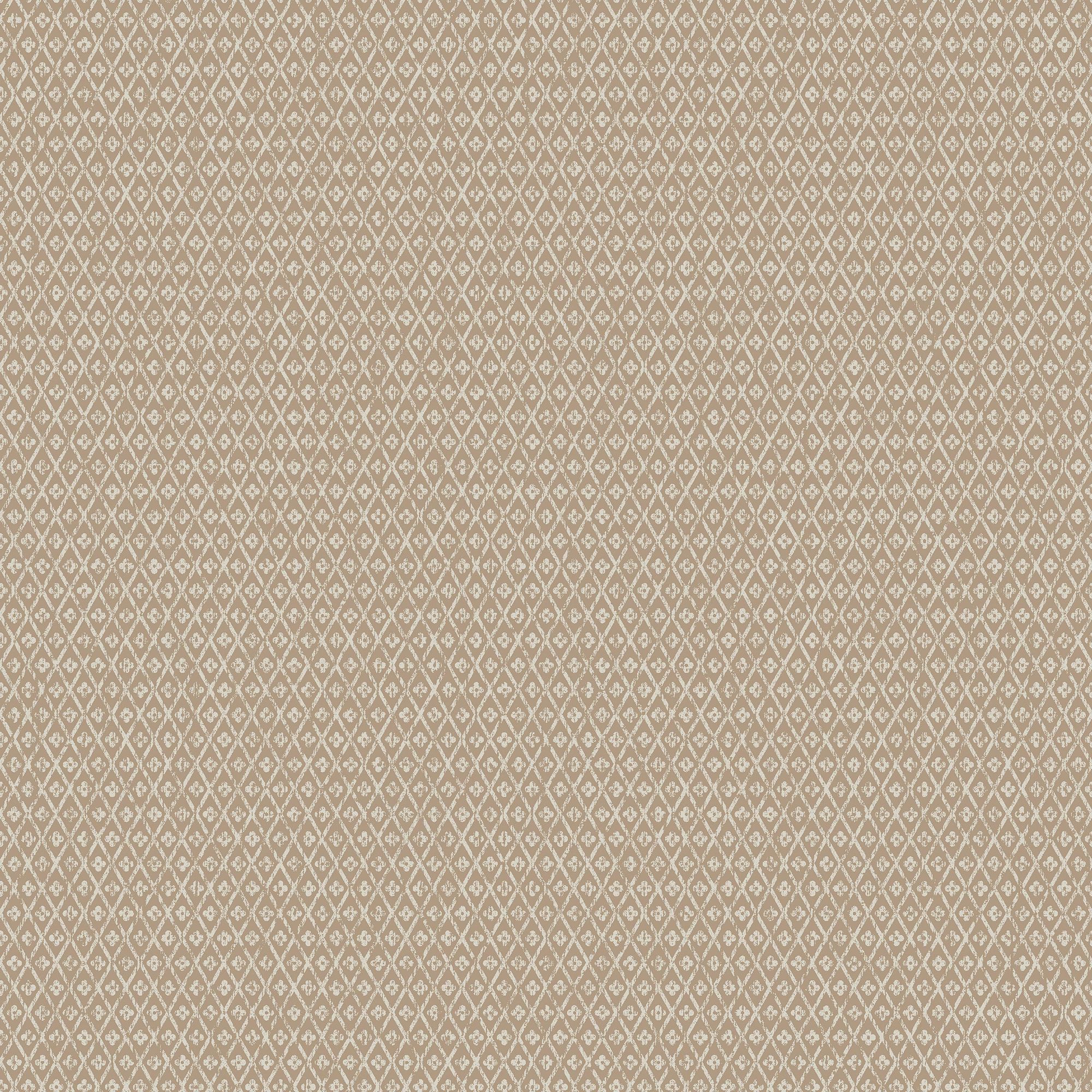 4722 Willowherb Red and Beige Wallpaper by Boråstapeter
