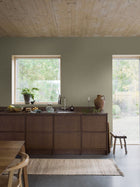 4723 Willowherb Green and Beige Wallpaper by Boråstapeter