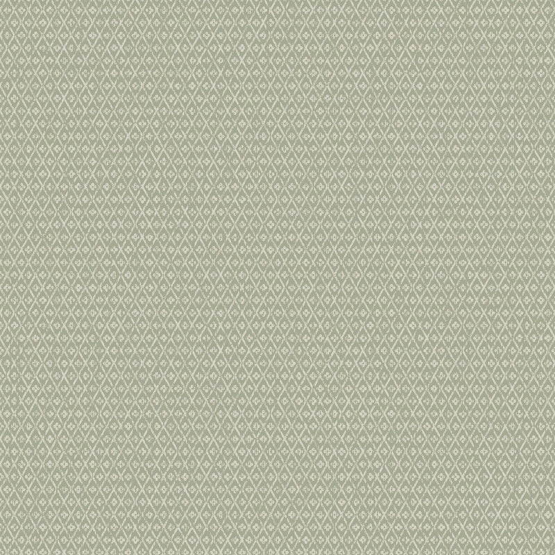 4723 Willowherb Green and Beige Wallpaper by Boråstapeter