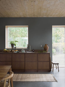 4724 Willowherb Blue and Beige Wallpaper by Boråstapeter