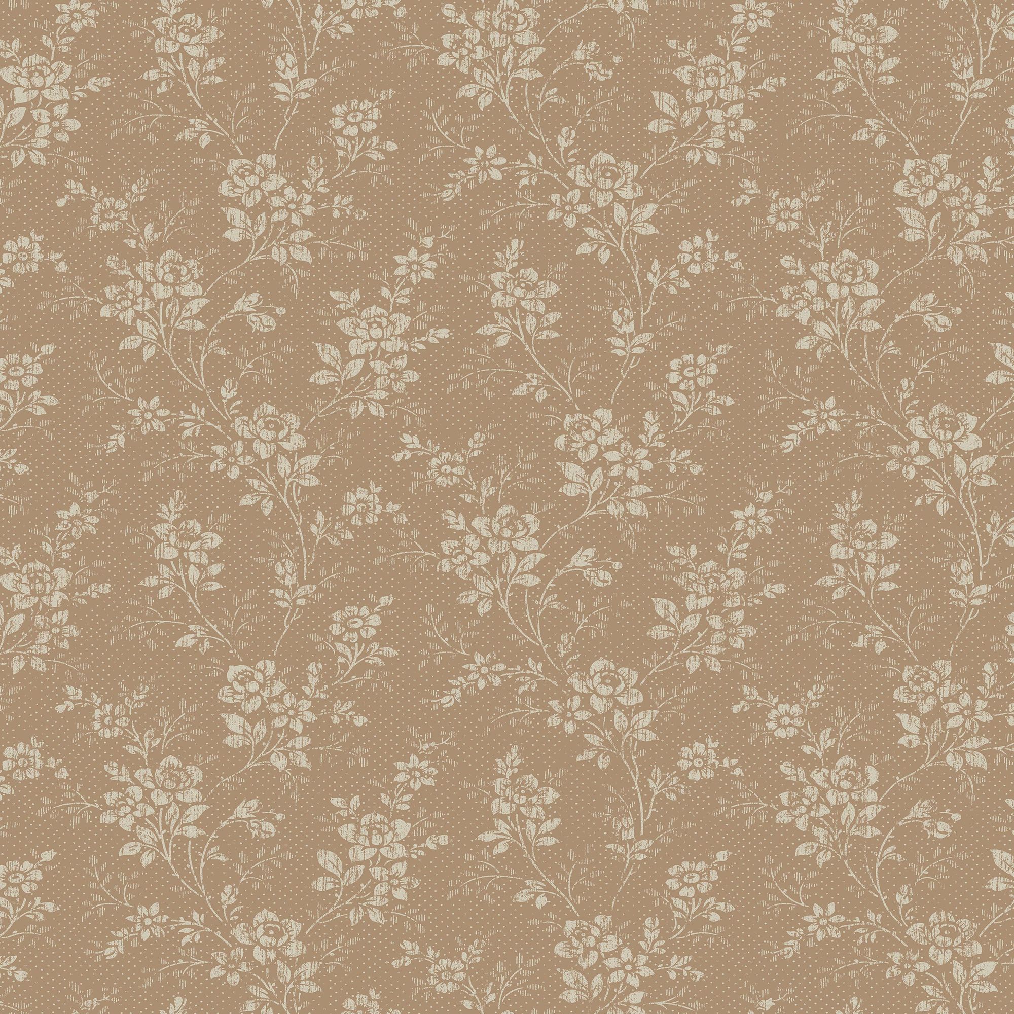 4726 Hip Rose Red and Beige Wallpaper by Boråstapeter