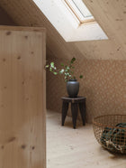 4726 Hip Rose Red and Beige Wallpaper by Boråstapeter
