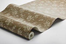 4727 Hip Rose Brown and Beige Wallpaper by Boråstapeter