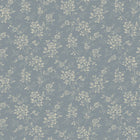 4728 Hip Rose Blue and Beige Wallpaper by Boråstapeter
