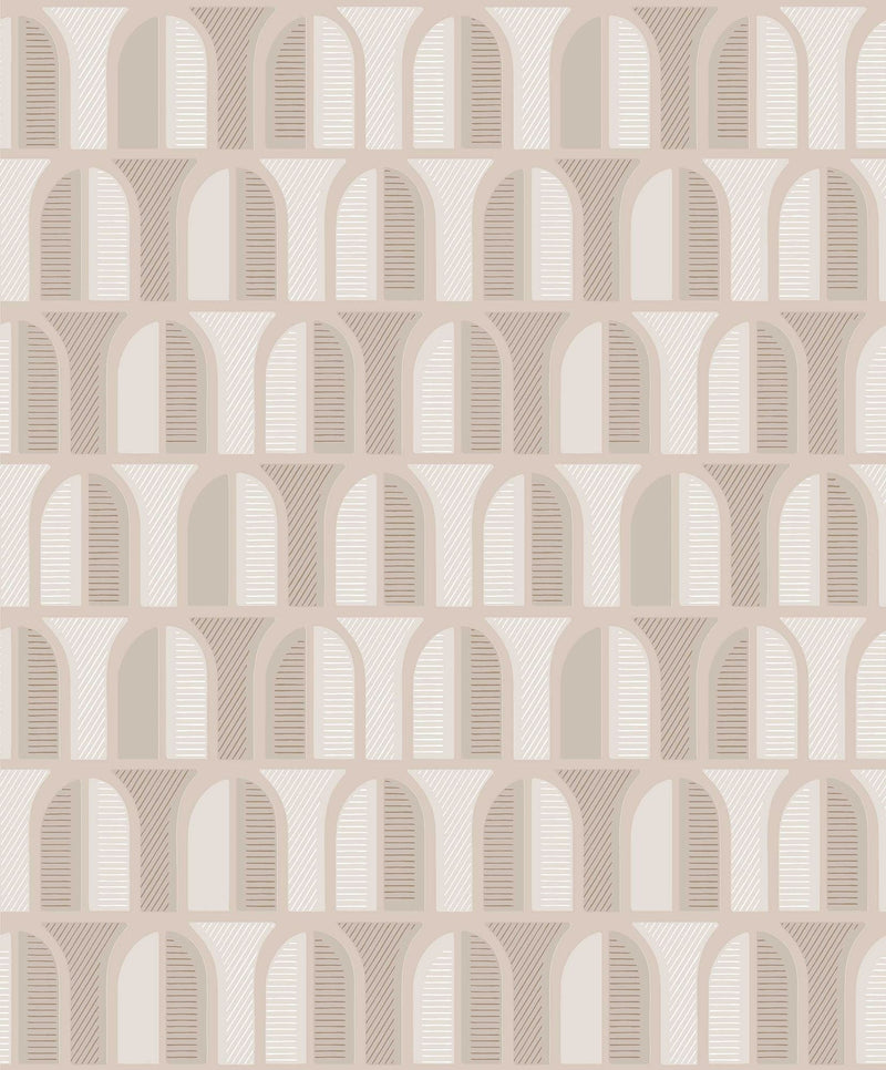 4730 Venice Light Beige Graphics Wallpaper by Boråstapeter