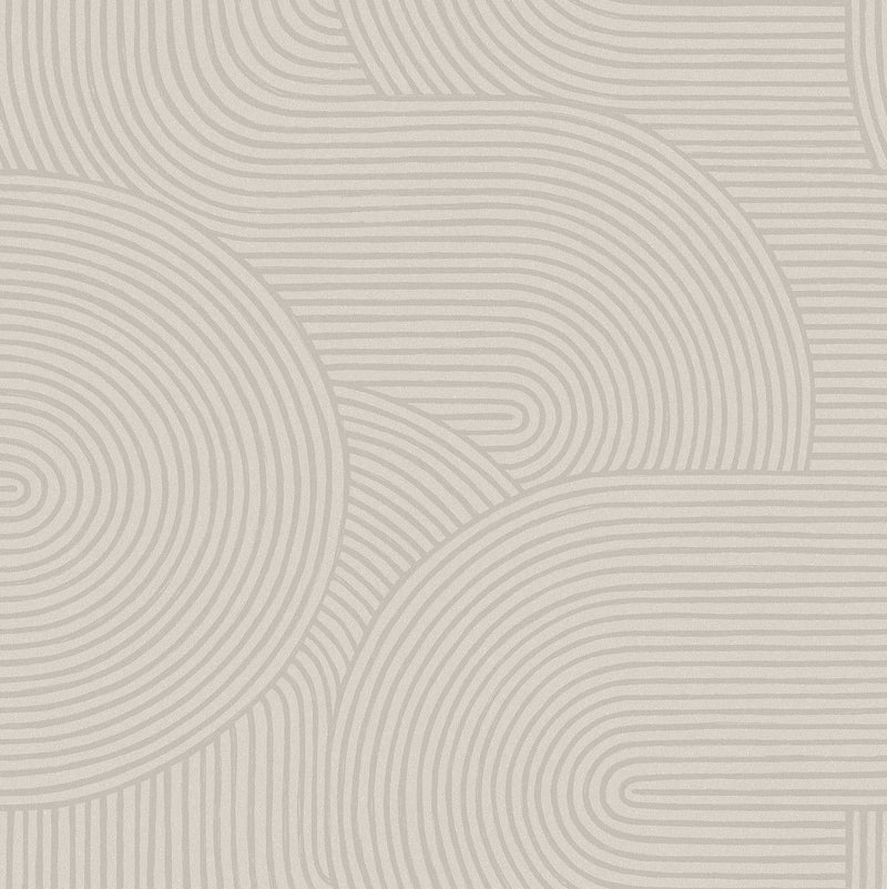 4732 Zen Dark Beige Graphics Wallpaper by Boråstapeter