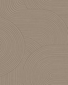 4733 Zen Dark Brown Graphics Wallpaper by Boråstapeter