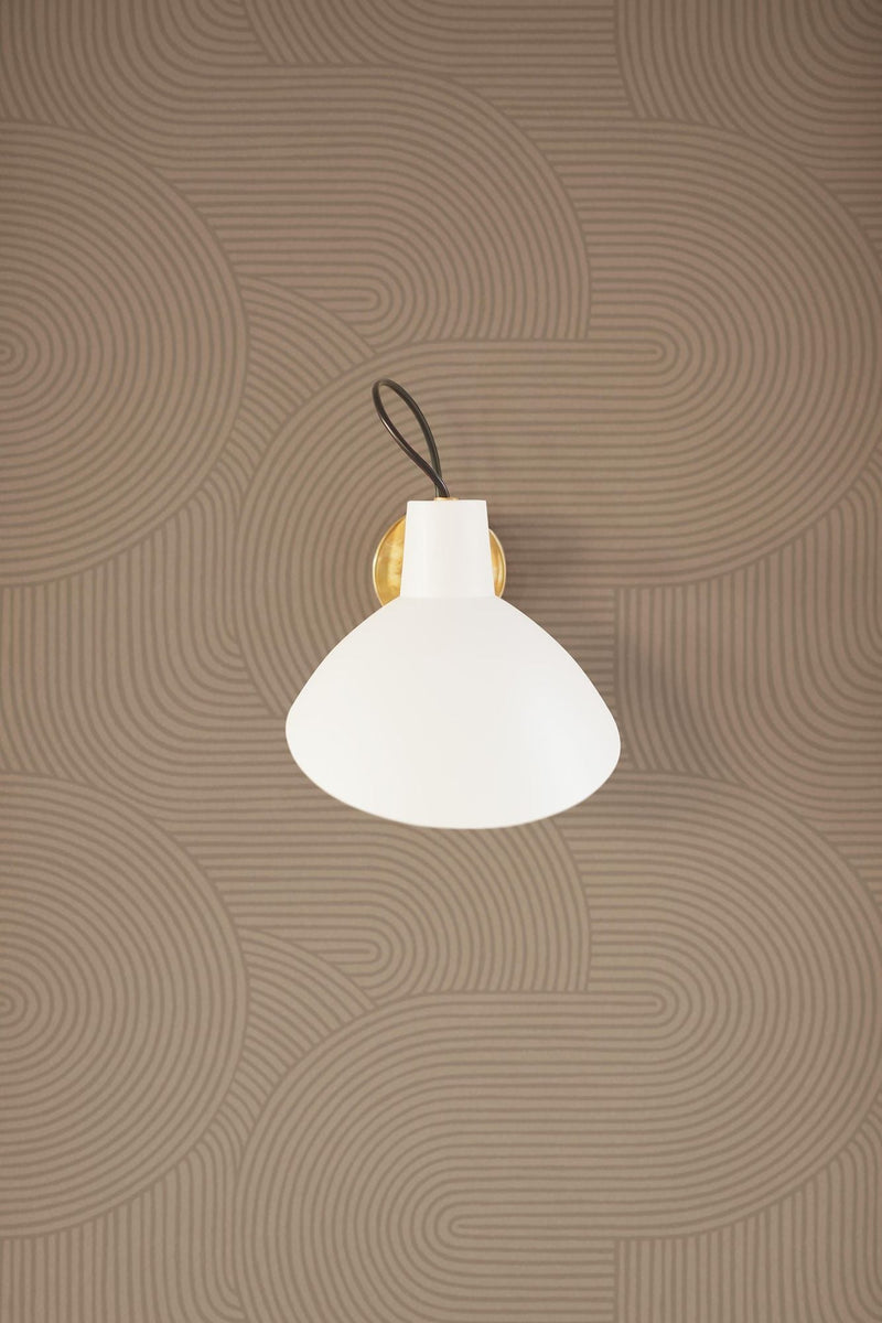 4733 Zen Dark Brown Graphics Wallpaper by Boråstapeter