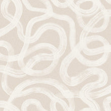 4734 Curve Light Beige Graphics Wallpaper by Boråstapeter