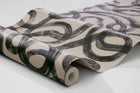 4735 Curve Dark Beige and Black Graphics Wallpaper by Boråstapeter