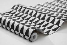 4736 Arne Jacobsen Trapez Black And White Graphics Wallpaper by Boråstapeter