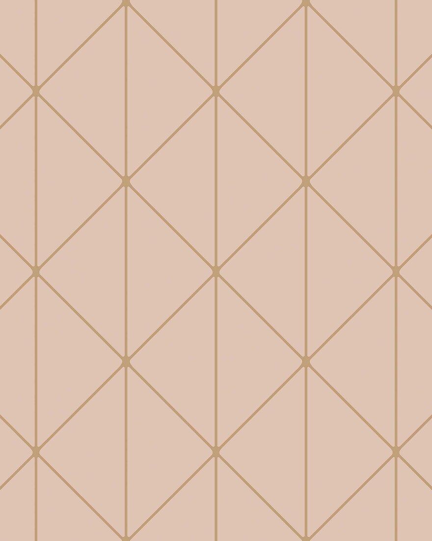 4739 Diamonds Light Pink Graphics Wallpaper by Boråstapeter