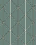 4740 Diamonds Dark Green Graphics Wallpaper by Boråstapeter