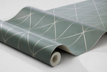4740 Diamonds Dark Green Graphics Wallpaper by Boråstapeter