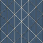 4741 Diamonds Dark Blue Graphics Wallpaper by Boråstapeter