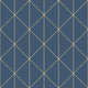 Diamonds Dark Blue Graphics Wallpaper by Boråstapeter