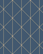 4741 Diamonds Dark Blue Graphics Wallpaper by Boråstapeter