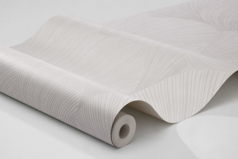 4742 Mirage Light White Graphics Wallpaper by Boråstapeter