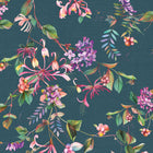 47454 Summer Bouquet The New Design Book Grey, Blue and Green Wallpaper By Galerie