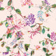 Summer Bouquet Flora Beige, Rose and Green Wallpaper By Galerie