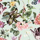 Floral Rhapsody The New Design Book Green and Rose Wallpaper By Galerie