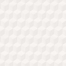 4745 Cube Light White Graphics Wallpaper by Boråstapeter
