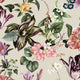 Floral Rhapsody Flora Beige, Rose and Green Wallpaper By Galerie
