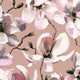 Cherry Blossom Flora Brown, White and Rose Wallpaper By Galerie