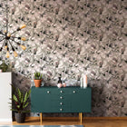 47466 Cherry Blossom Flora Grey, Beige and White Wallpaper By Galerie