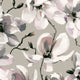 Cherry Blossom Flora Grey, Beige and White Wallpaper By Galerie
