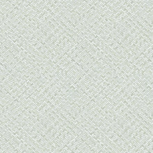 47479 Herringbone Weave Flora Green Wallpaper By Galerie