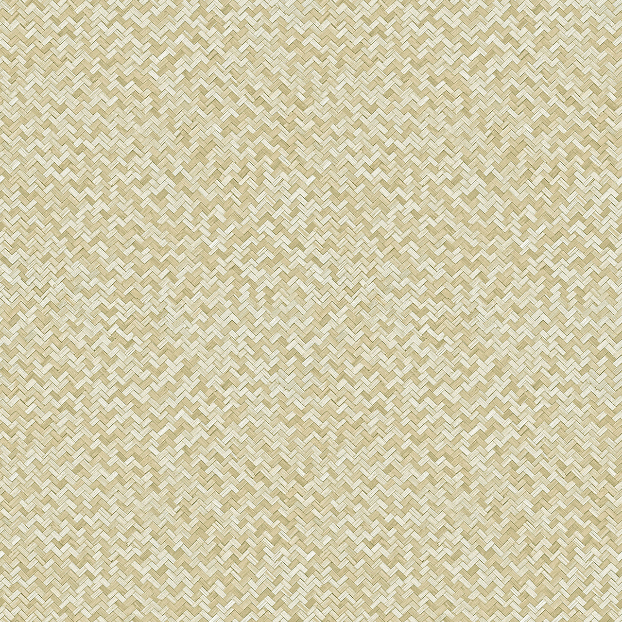 47481 Herringbone Weave Flora Beige Wallpaper By Galerie