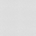 47489 Diamond Weave Flora White and Grey Wallpaper By Galerie