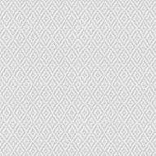 47489 Diamond Weave Flora White and Grey Wallpaper By Galerie