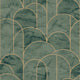 Arch Dark Green Graphics Wallpaper by Boråstapeter