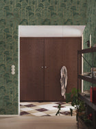 4751 Arch Dark Green Graphics Wallpaper by Boråstapeter