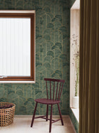 4751 Arch Dark Green Graphics Wallpaper by Boråstapeter