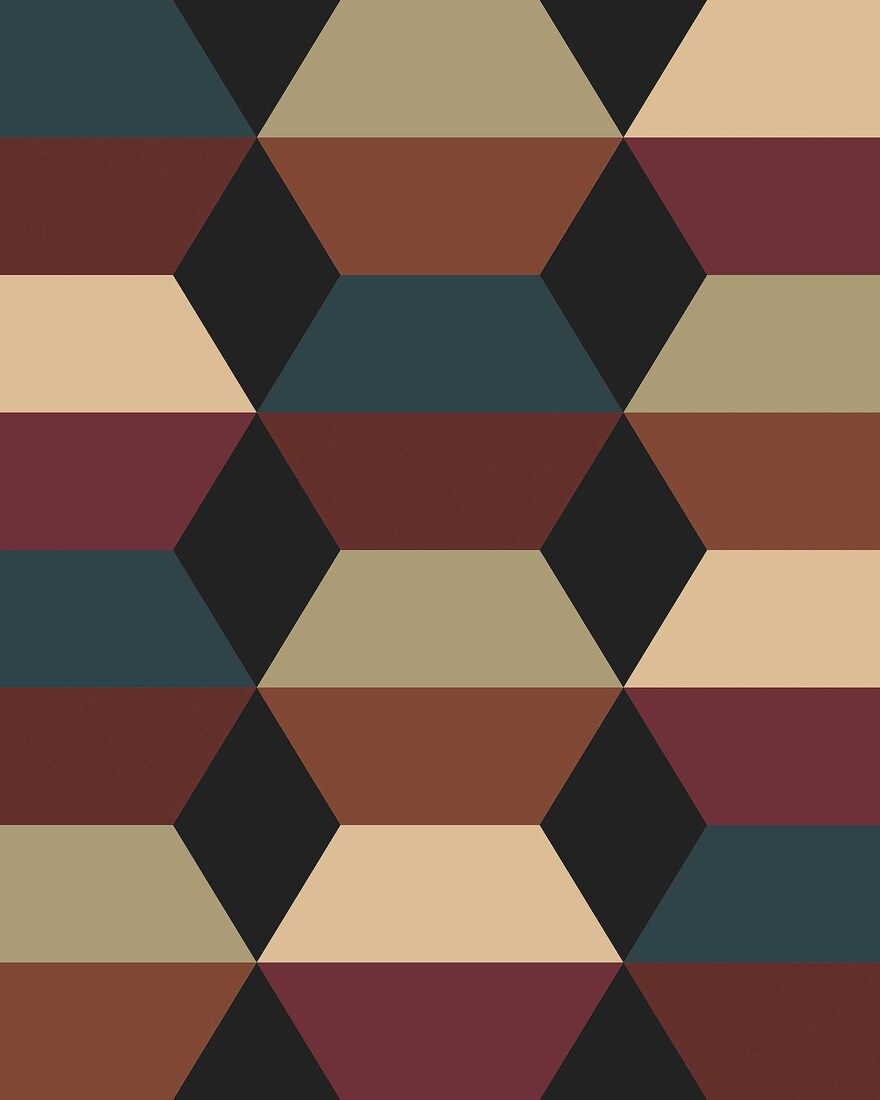 4752 Prisma Multicoloured Graphics Wallpaper by Boråstapeter