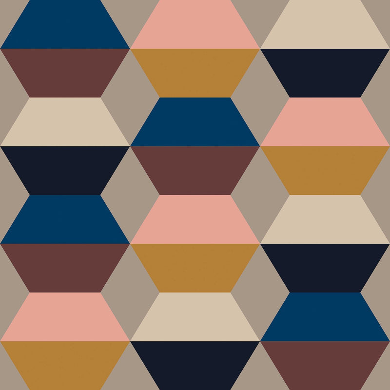 4753 Prisma Multicoloured Graphics Wallpaper by Boråstapeter