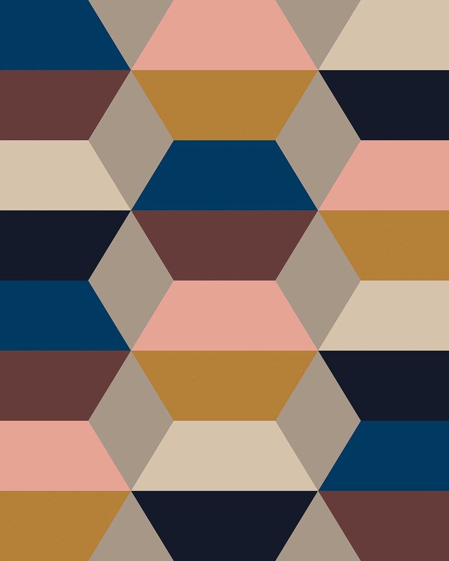 4753 Prisma Multicoloured Graphics Wallpaper by Boråstapeter