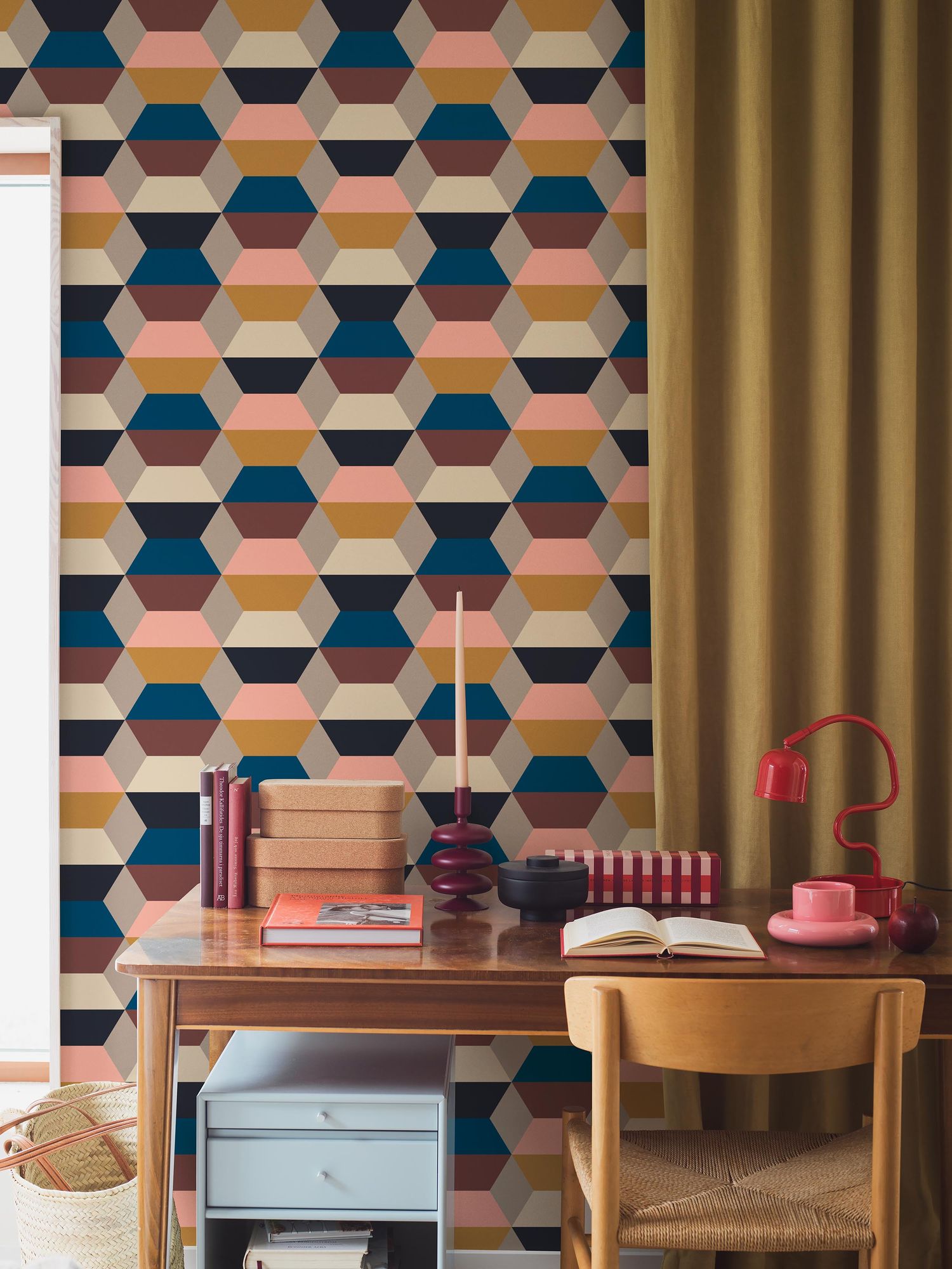 4753 Prisma Multicoloured Graphics Wallpaper by Boråstapeter