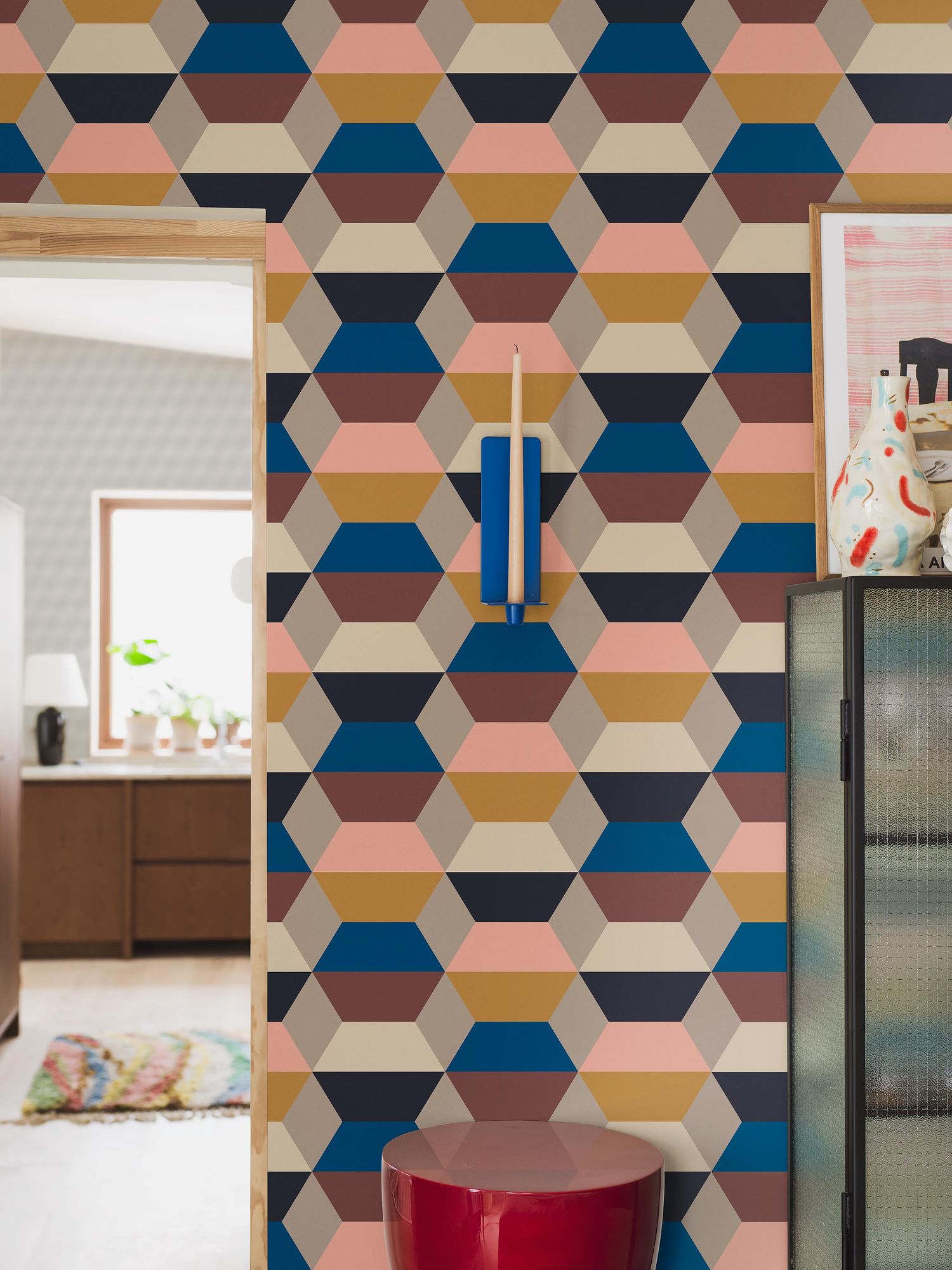 4753 Prisma Multicoloured Graphics Wallpaper by Boråstapeter