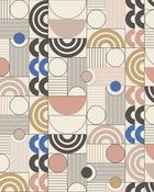 4754 Cosmopolitan Multicoloured Graphics Wallpaper by Boråstapeter
