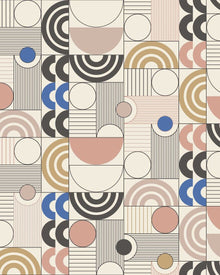 4754 Cosmopolitan Multicoloured Graphics Wallpaper by Boråstapeter