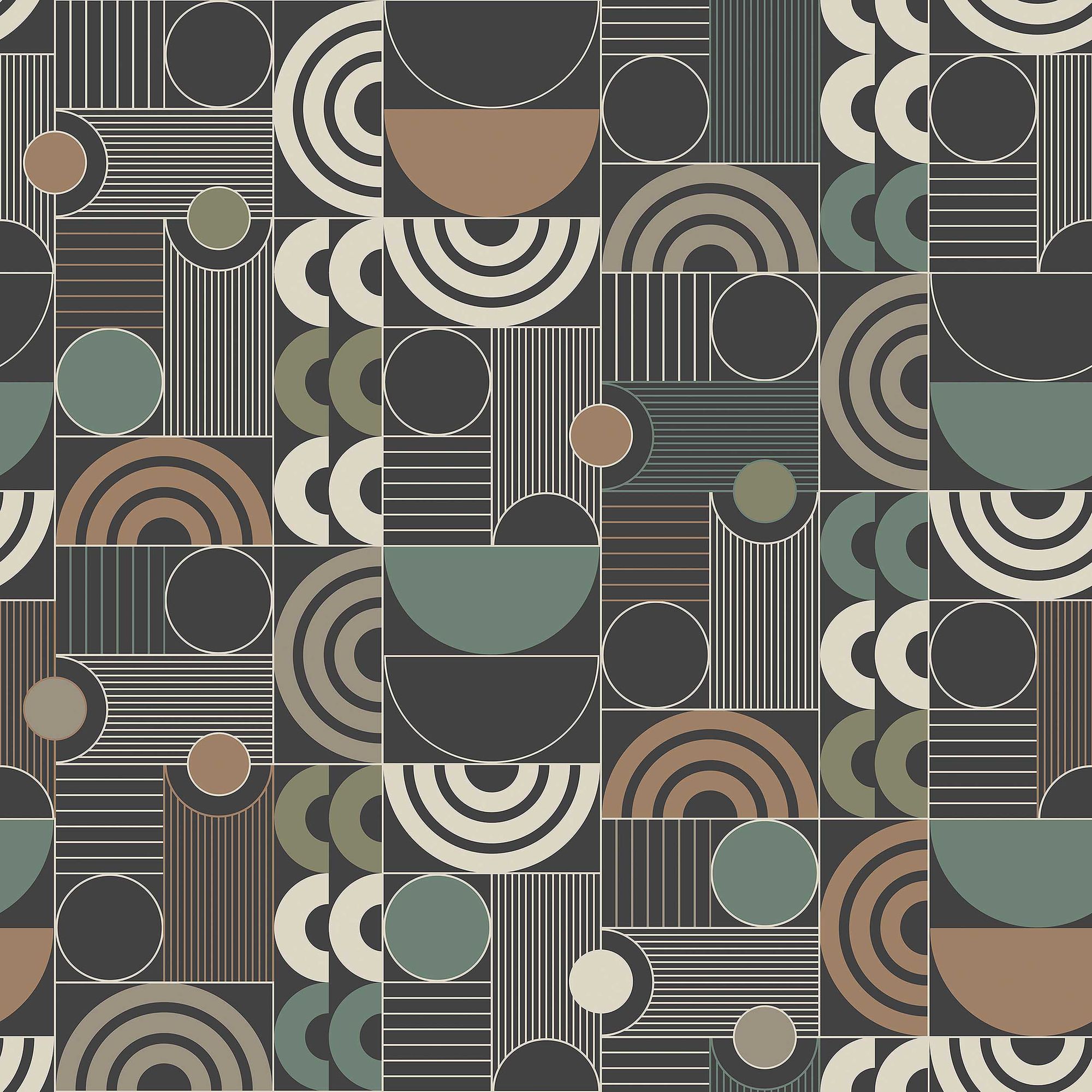 4755 Cosmopolitan Multicoloured Graphics Wallpaper by Boråstapeter
