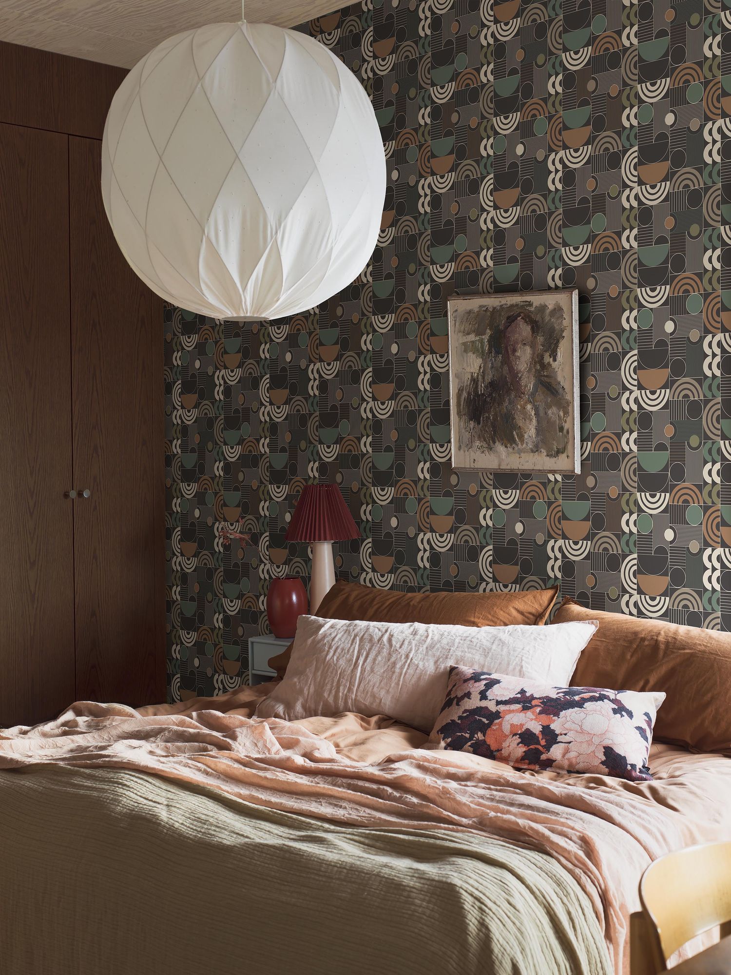 4755 Cosmopolitan Multicoloured Graphics Wallpaper by Boråstapeter