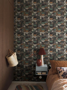 4755 Cosmopolitan Multicoloured Graphics Wallpaper by Boråstapeter