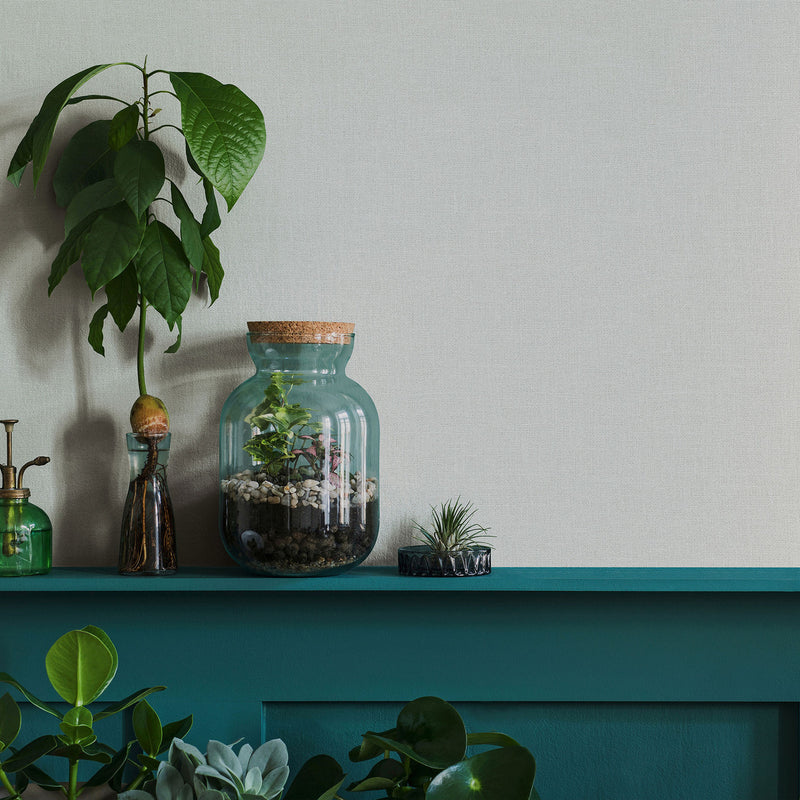 47602 Uni Heritage Silver Grey Wallpaper By Galerie